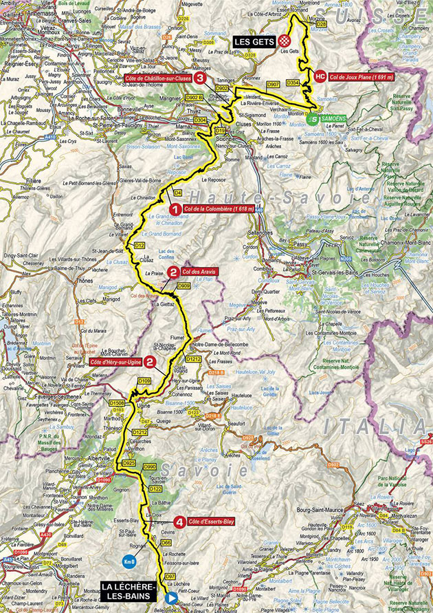 Stage 8 map